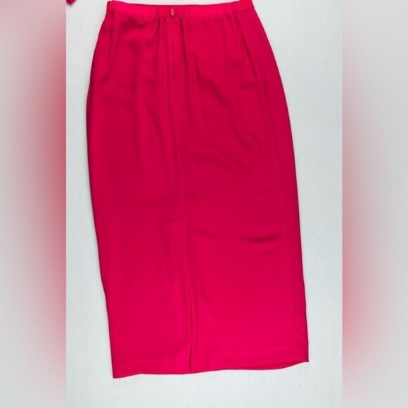 Vintage Danny & Nicole Dress Suit 2 Piece Pink Size 8 - Picture 5 of 8